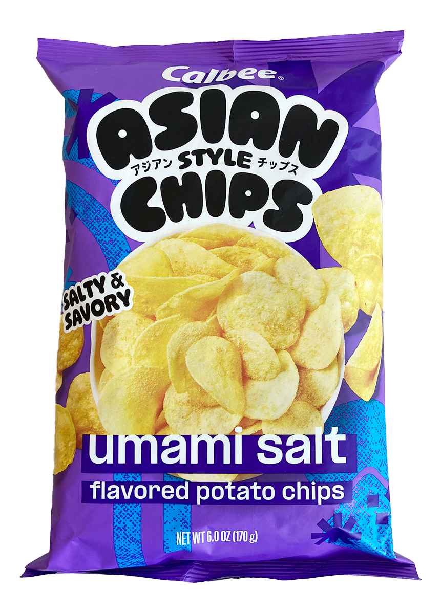 Calbee Asian Style Chips Umami Salt Flavored Potato Chips 6 oz