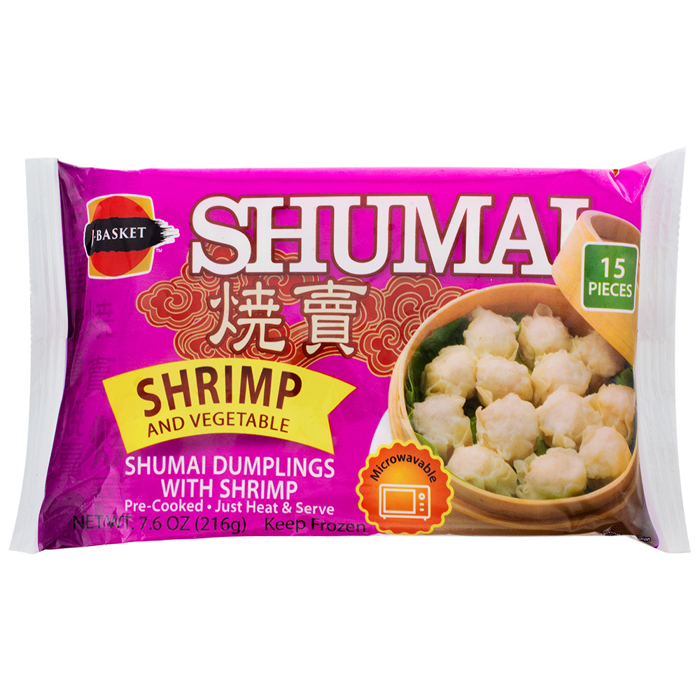 J-Basket Shumai Shrimp and Vegetable 7.6 oz