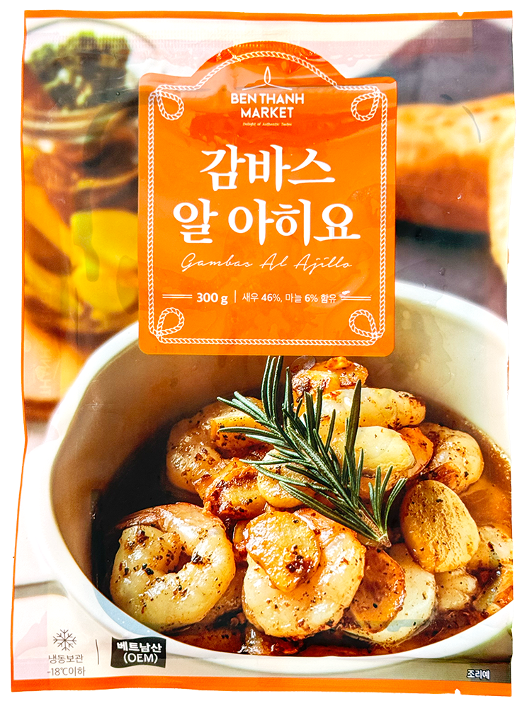 Benthanh Market Gambas Al Ajillo Shrimp with Garlic 300 g