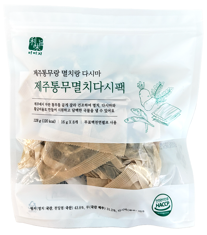Image Anchovy Radish Seaweed Pack 128 g