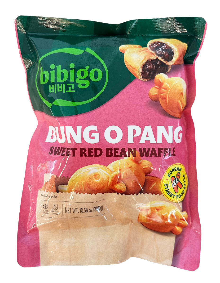 Bibigo Bung O Pang Sweet Red Bean Waffle 10.58 oz
