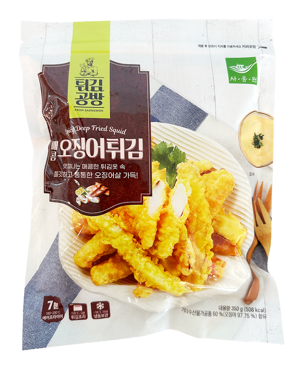 Saongwon Spicy Deep Fried Squid 12 oz