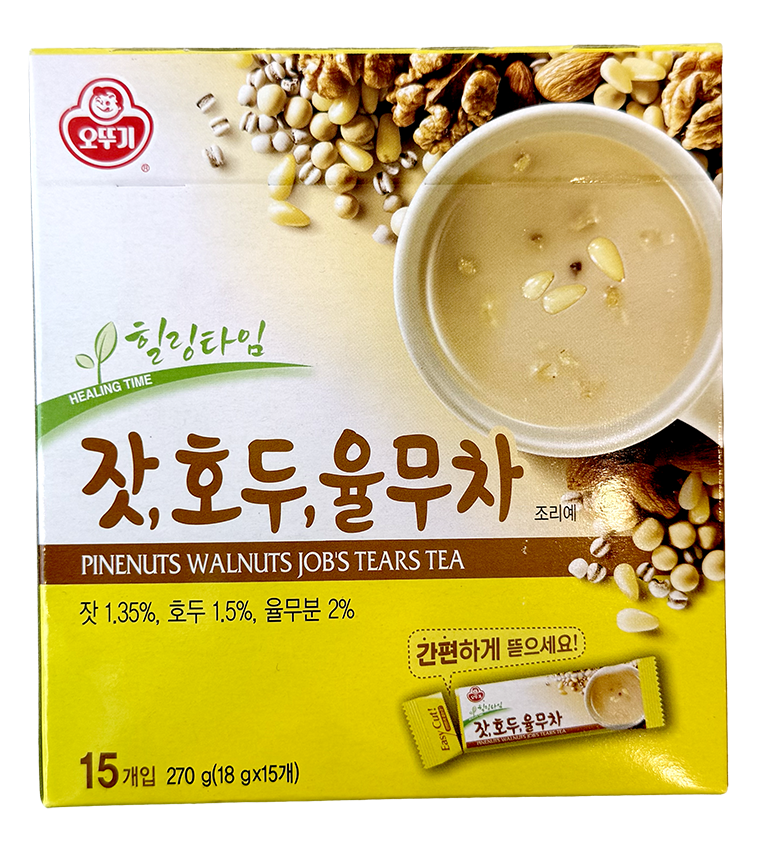 Ottogi Pinenuts Walnuts Job's Tears Tea 15 sachet