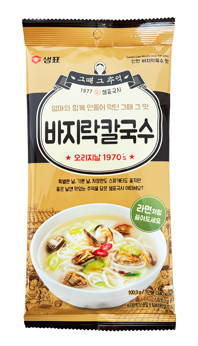 Sempio Clam Noodle Soup Kalguksu 100.3 g