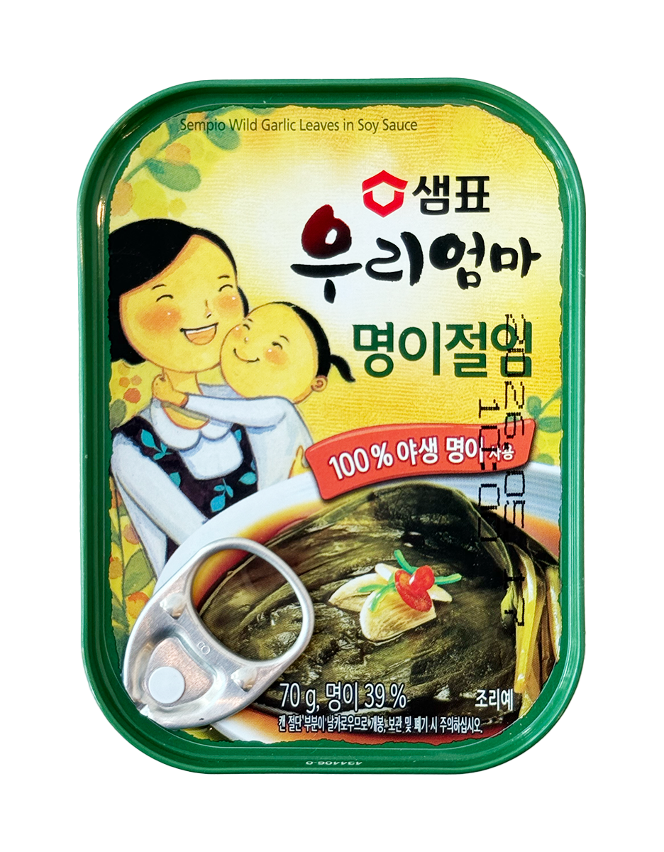 Sempio Wild Garlic Leaves in Soy Sauce 70 g
