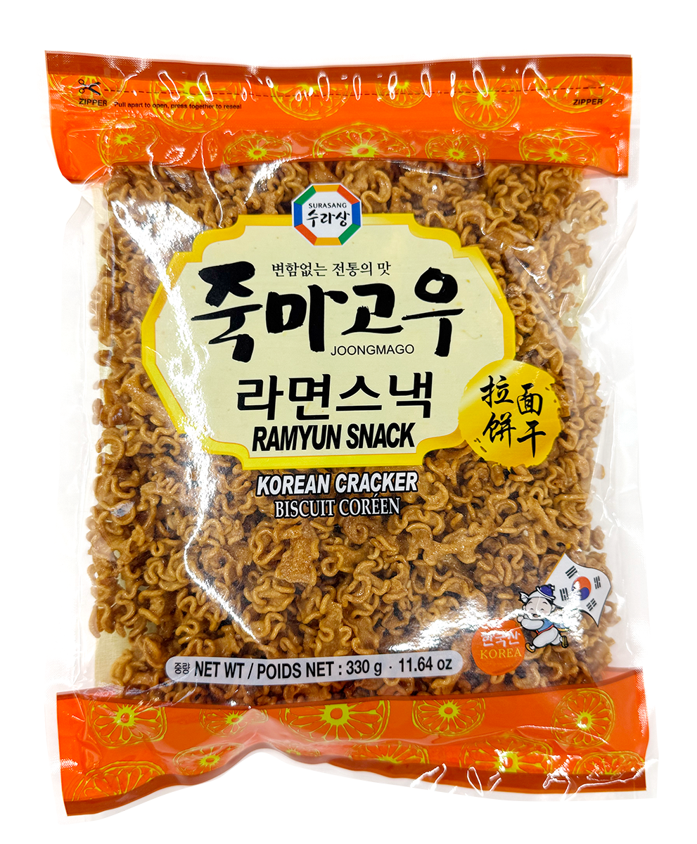 Surasang Joongmago Ramyun Snack Korean Cracker 11.64 oz