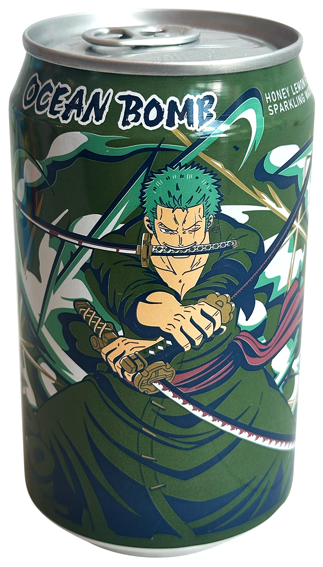 Ocean Bomb One Piece Honey Lemon Sparkling Drink 330 ml