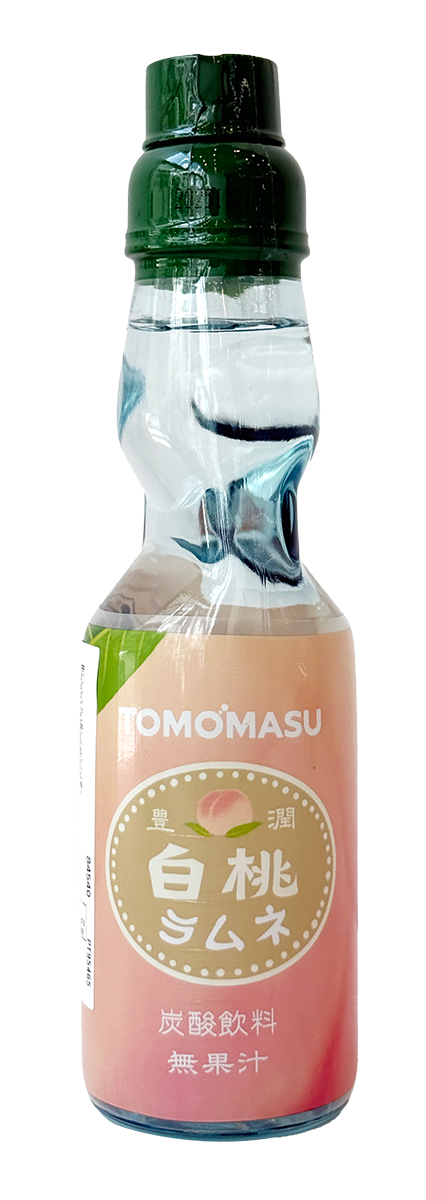 Tomomasu White Peach Ramune 6.76 oz