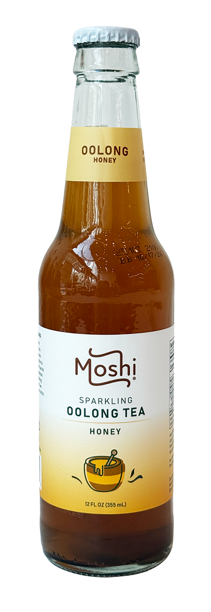Moshi Sparkling Oolong Tea Honey 12 oz