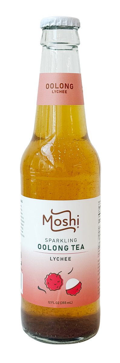 Moshi Sparkling Oolong Tea Lychee 12 oz