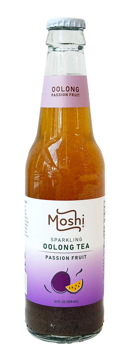 Moshi Sparkling Oolong Tea Passion Fruit 12 oz