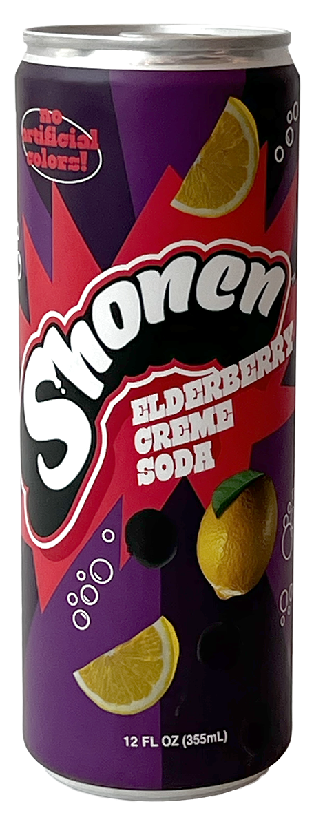 Shonen Elderberry Creme Soda 12 oz