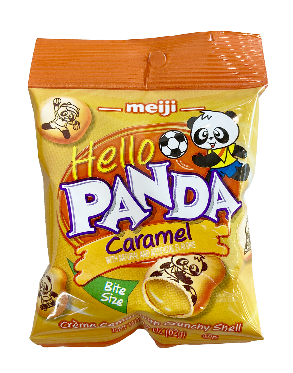 Meiji Hello Panda Caramel 2.2 oz