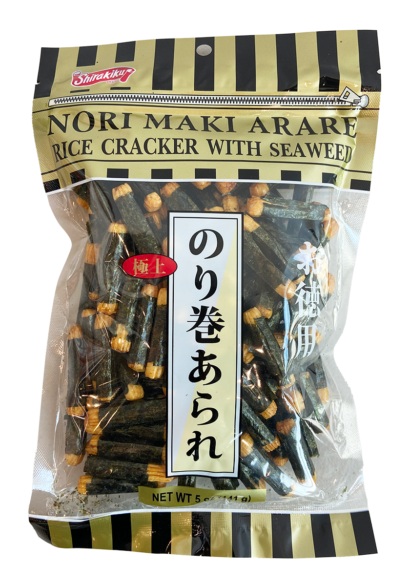 Shirakiku Nori Maki Arare Rice Cracker with Seafood 5 oz