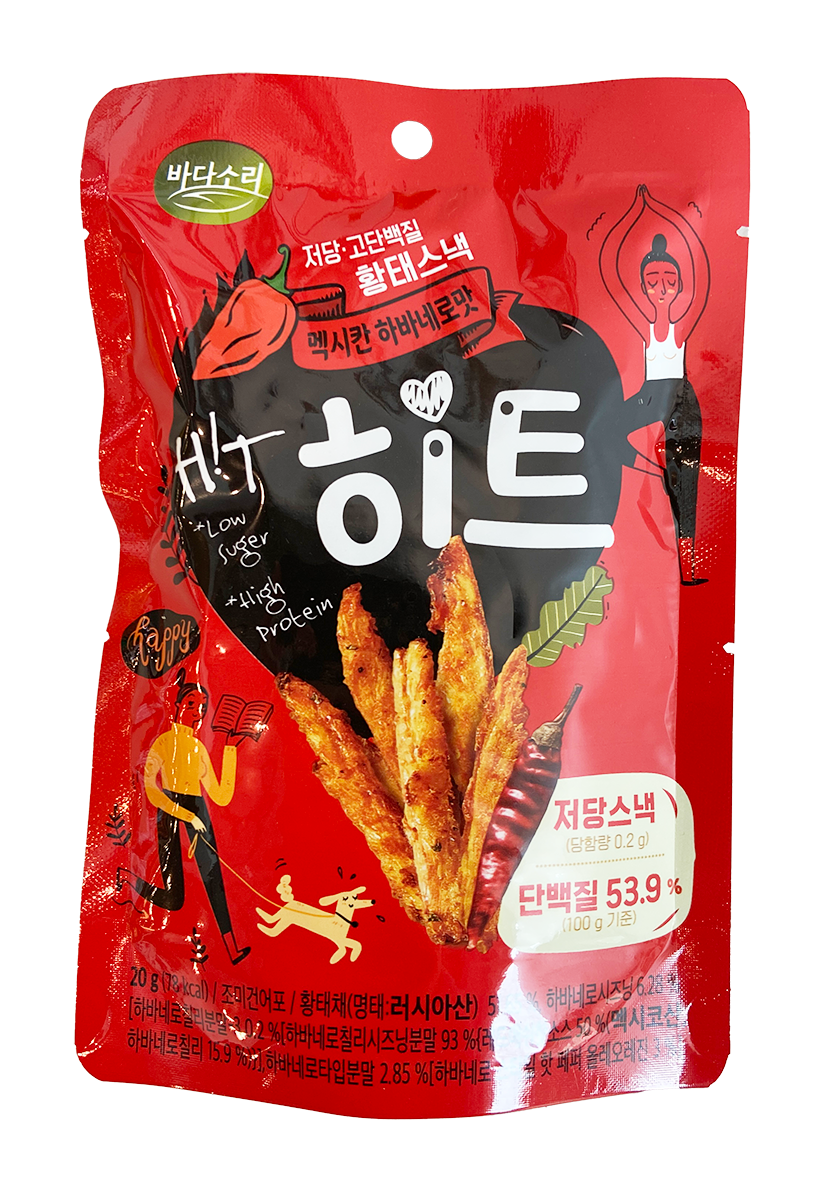 Badasori Hit Mexican Habanero Snack 20 g