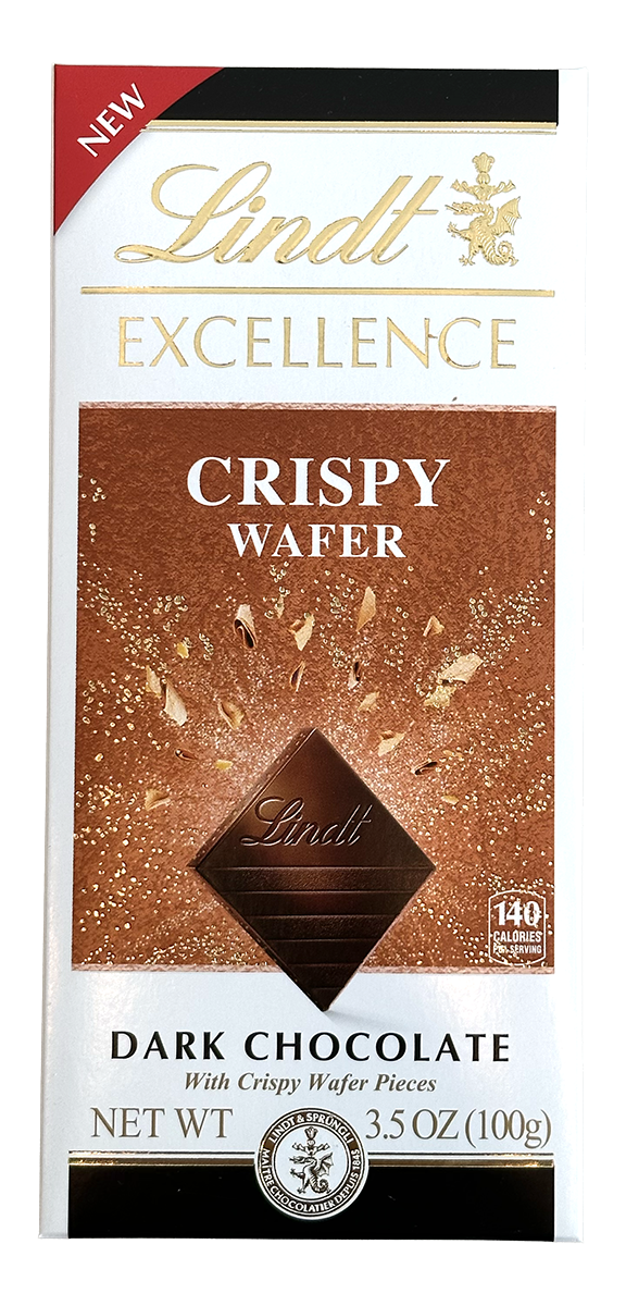 Lindt Excellence Dark Chocolate Crispy Wafer 3.5 oz