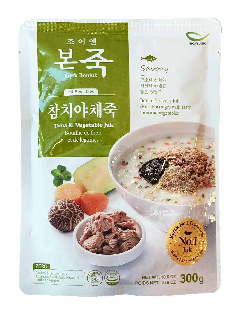 Bonjuk Tuna & Vegetable Juk Rice Porridge 10.6 oz