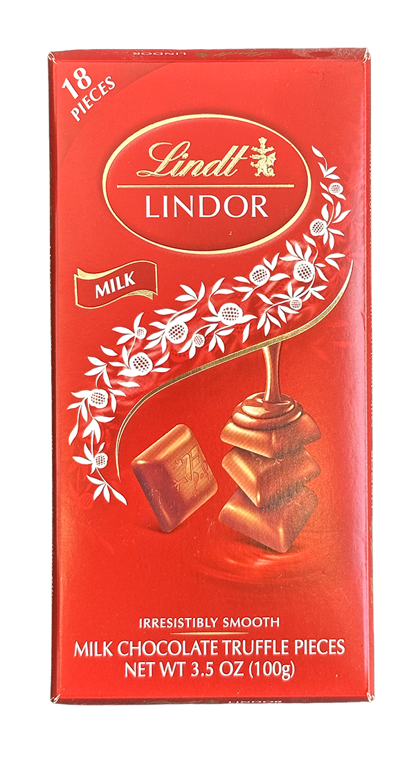 Lindt Lindor Milk Chocolate Truffle Pieces 3.5 oz