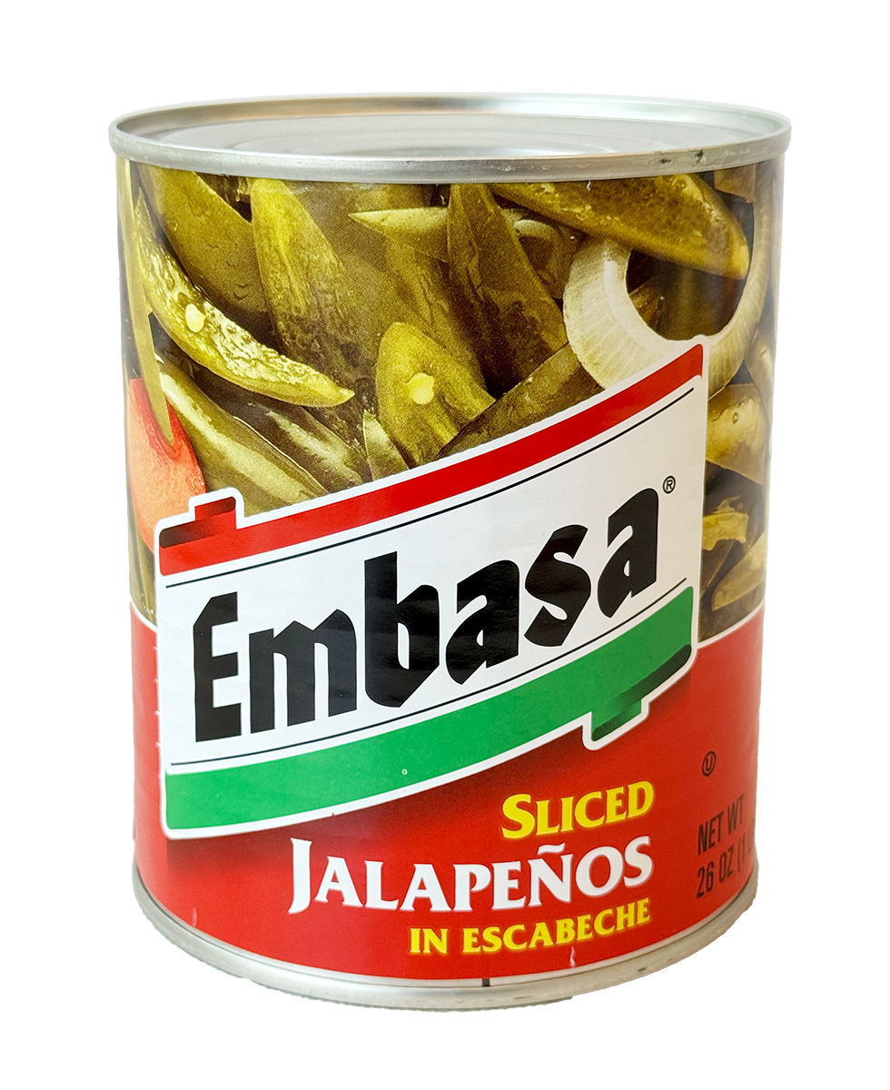 Embasa Sliced Jalapenos 26 oz