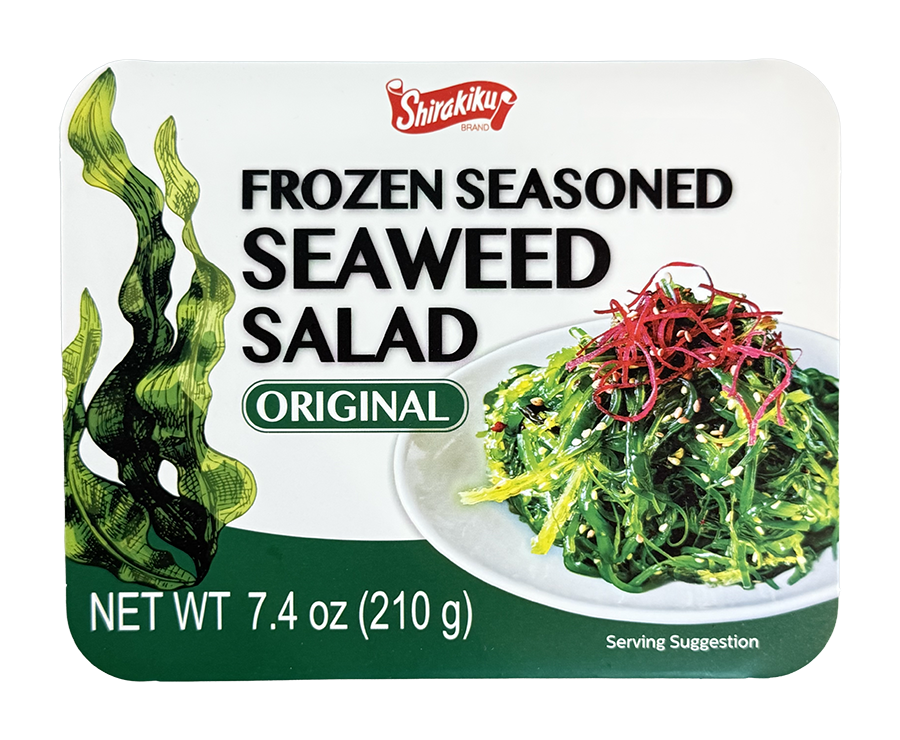 Shirakiku Frozen Seasoned Seaweed Salad Original 7.4 oz