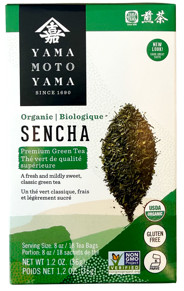 Yamamotoyama Sencha Premium Green Tea Organic 18 Sachet