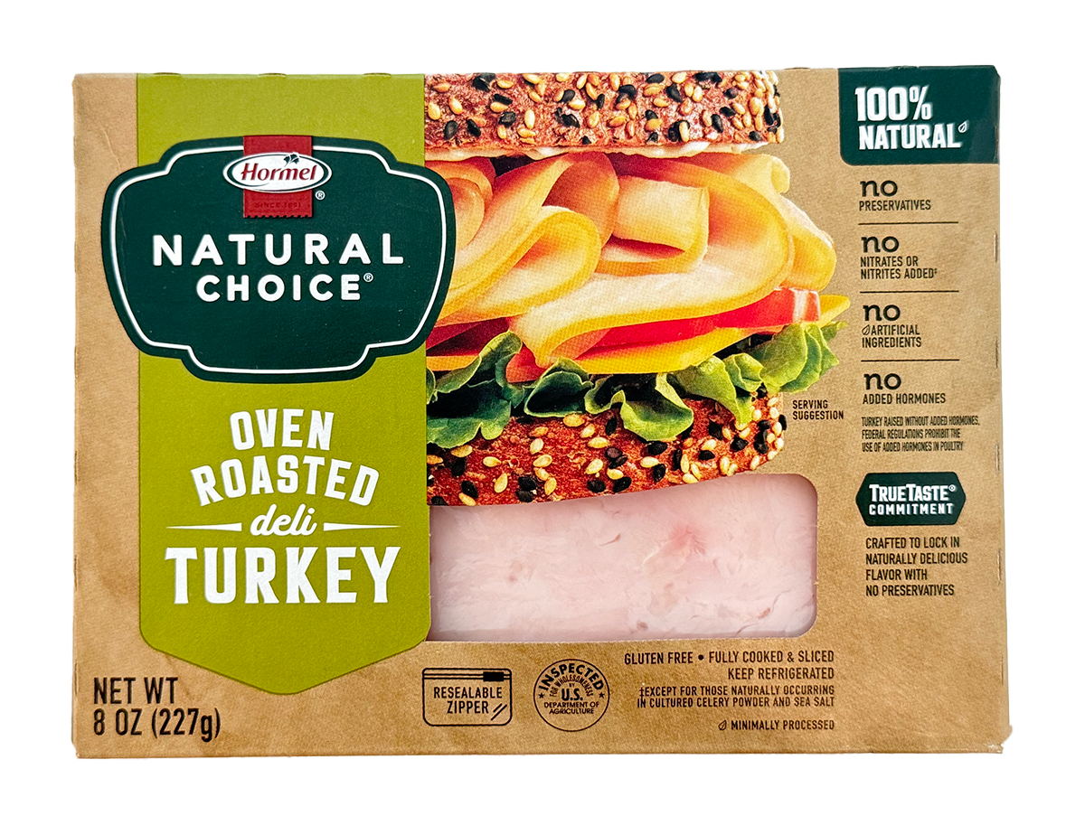 Hormel Natural Choice Oven Roasted Deli Turkey 8 oz
