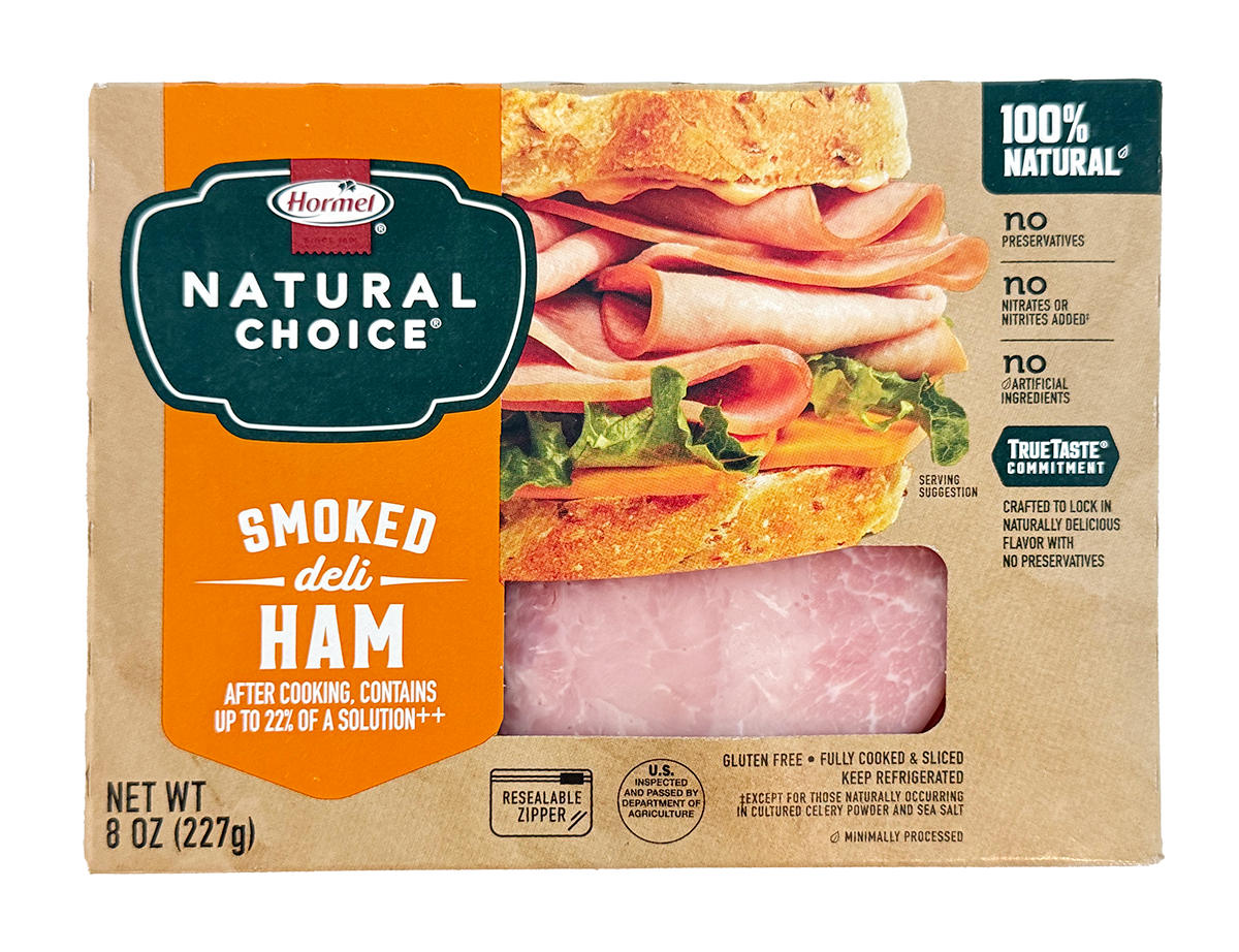 Hormel Natural Choice Smoked Deli Ham 8 oz