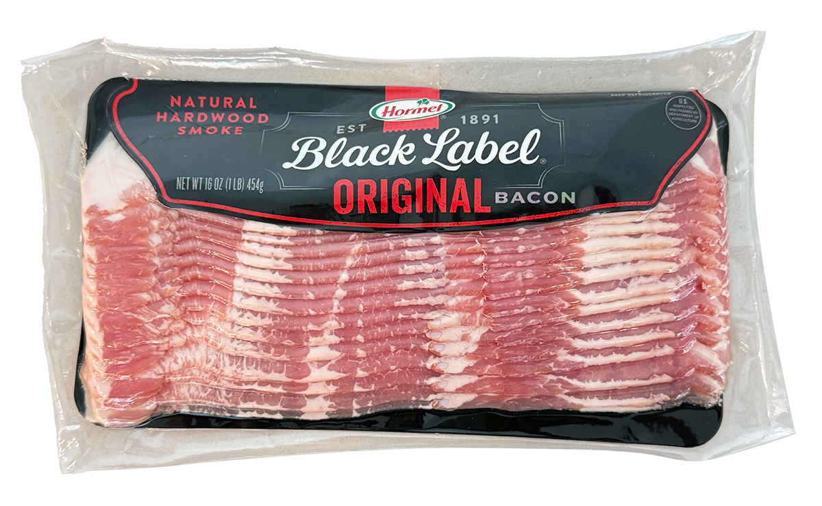 Hormel Black Label Original Bacon Natural Hardwood Smoke 16 oz