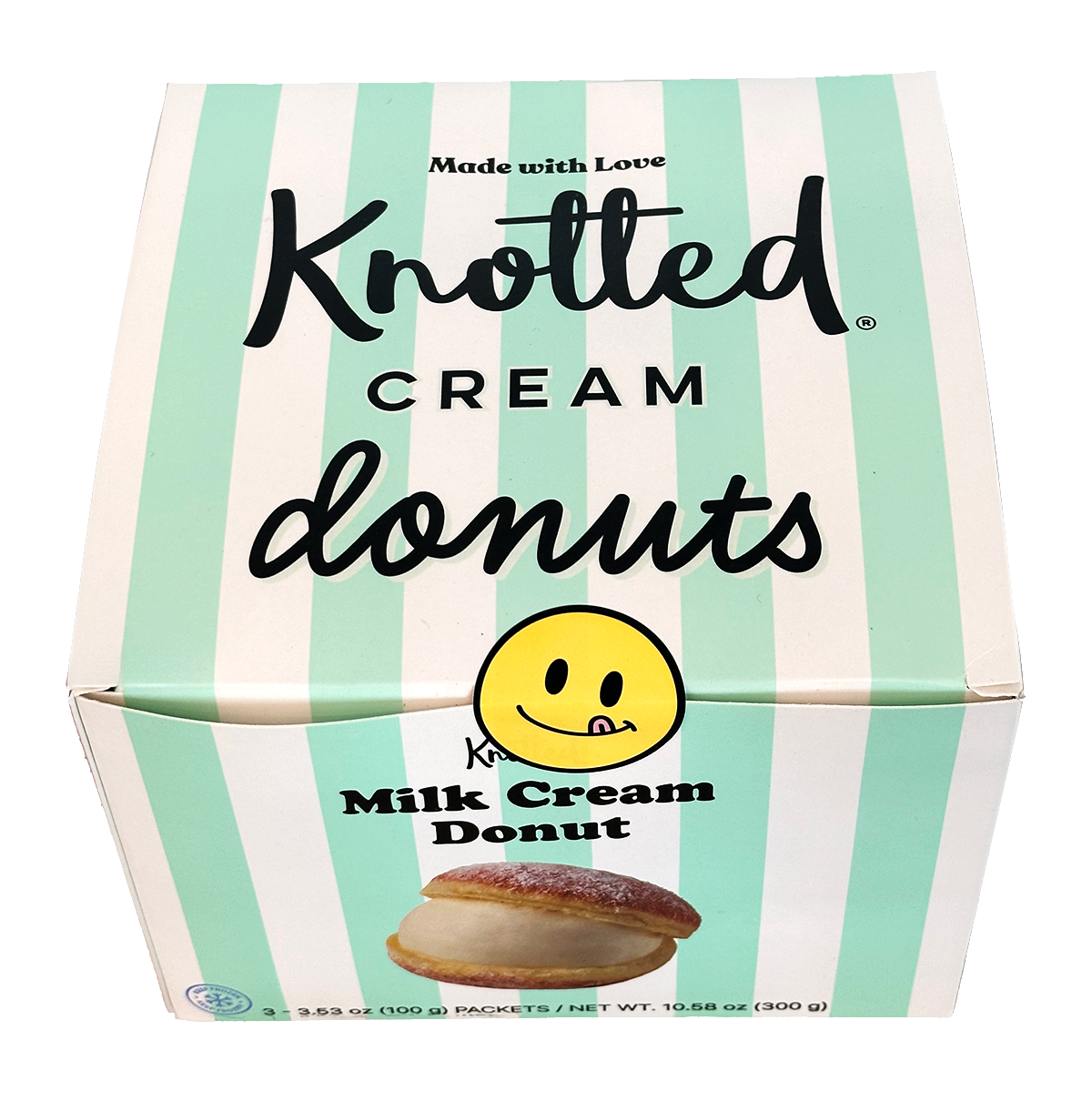 Knotted Milk Cream Donuts 10.58 oz