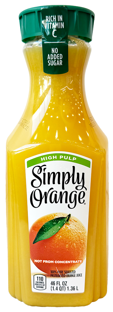 Simply Orange Juice High Pulp 46 oz