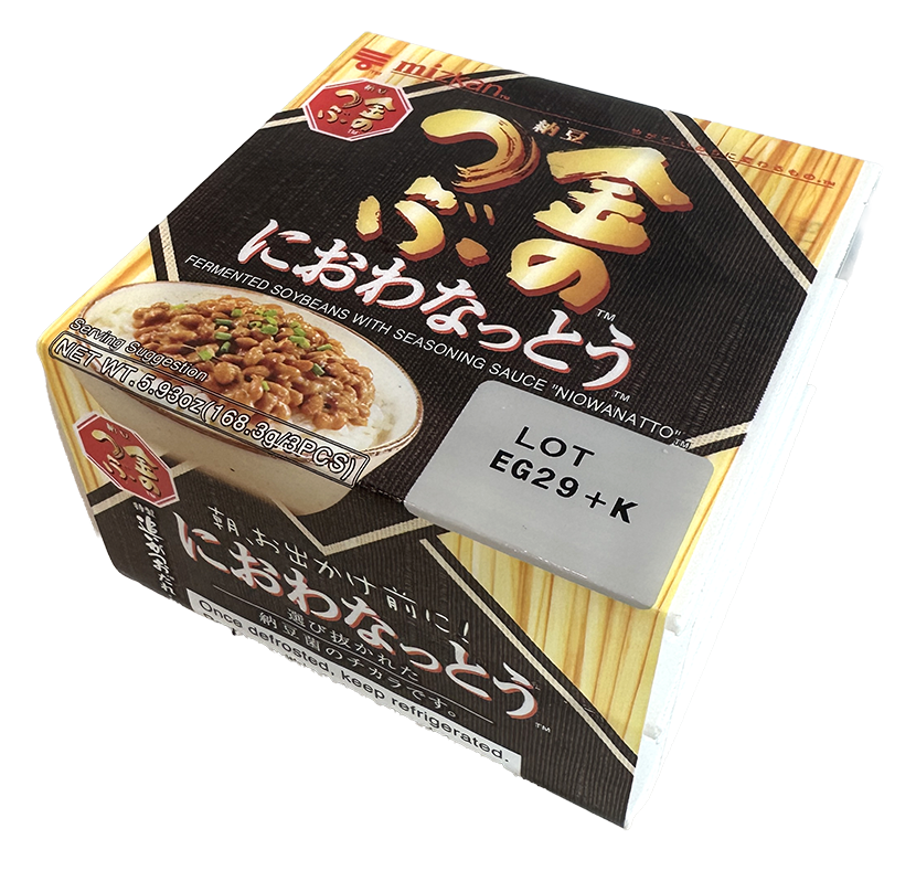 Mizkan Natto Fermented Soybeans with Seasoning Sauce 5.93 oz