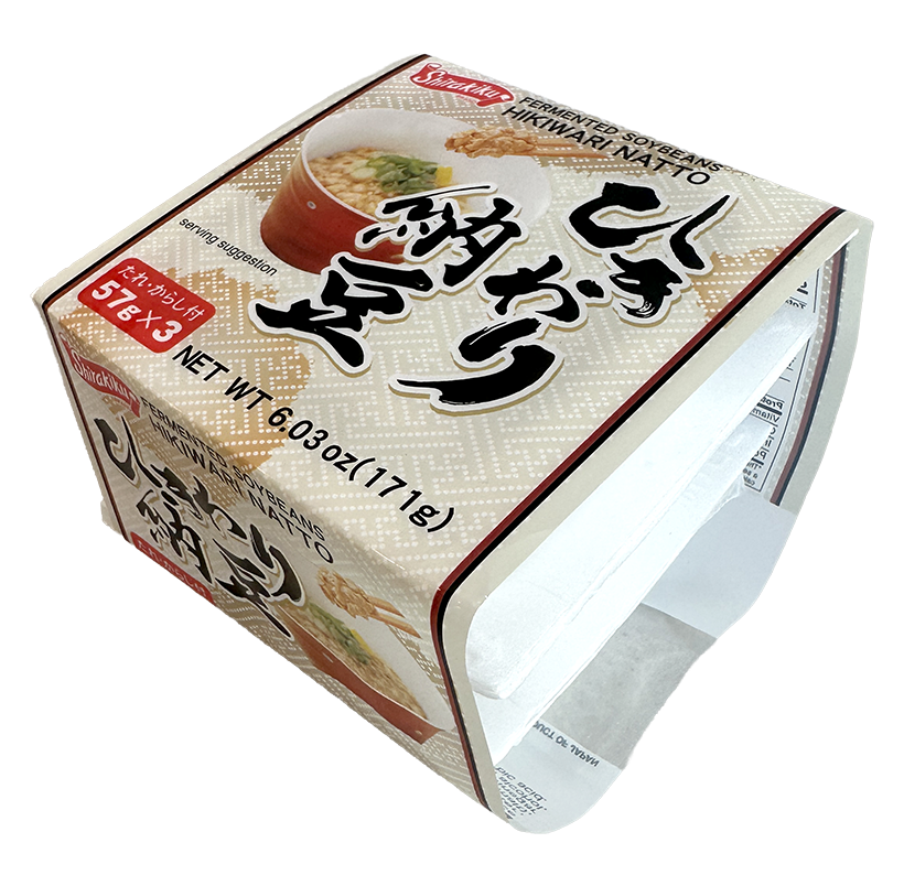 Shirakiku Fermented Soybeans Hikiwari Natto 6.03 oz 3 Pack
