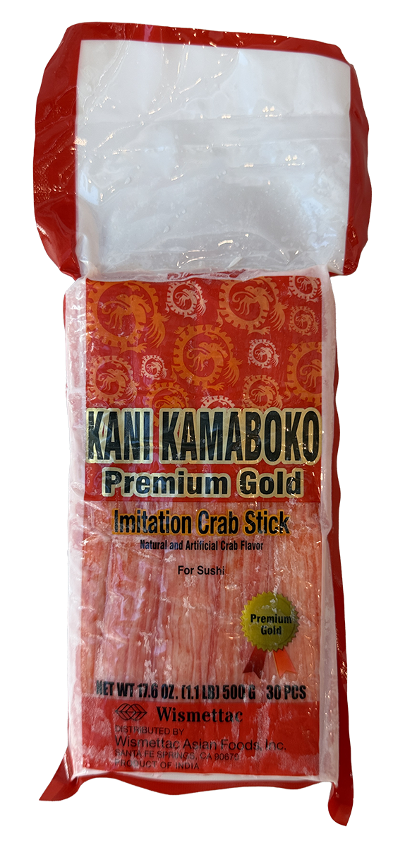 Shirakiku Kani Kamaboko Premium Gold Imitation Crab Stick 17.6 oz