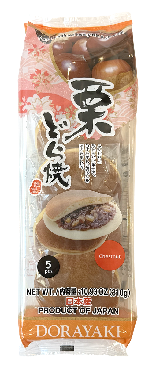 Shimizu Ogura Dorayaki Red Bean Chestnut 10.93 oz