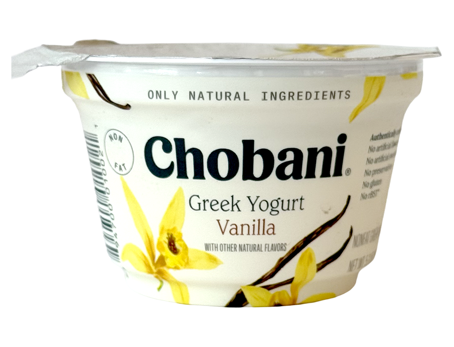 Chobani Green Yogurt Vanilla 5.3 oz