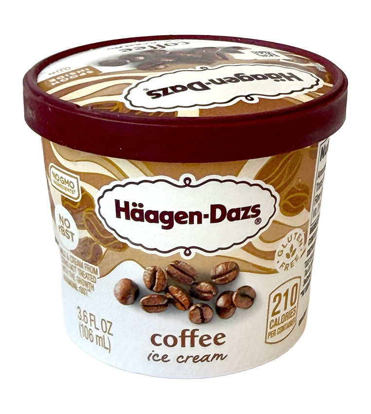 Haagen-Dazs Coffee Ice Cream 3.6 oz