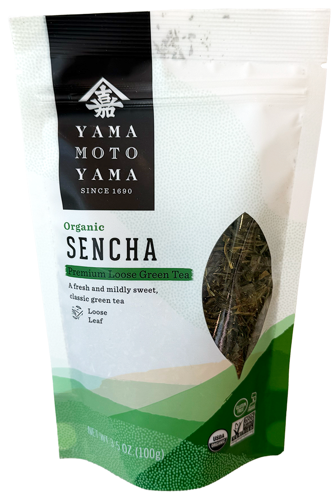 Yamamotoyama Sencha Premium Loose Green Tea Organic 3.5 oz