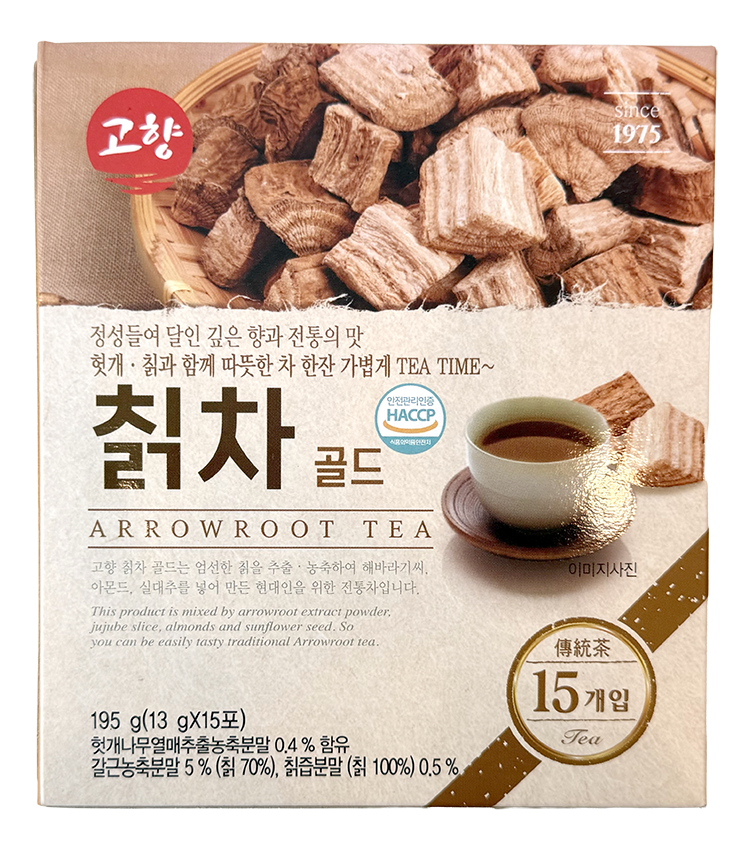 Gohyang Arrowroot Tea 15 Stick