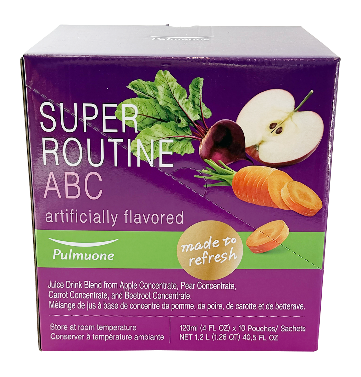Pulmuone Super Routine ABC Juice Drink 10 Pack