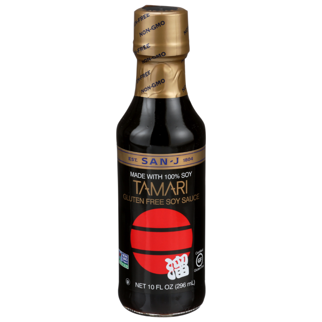 San-J Tamari Gluten Free Soy Sauce 10 oz