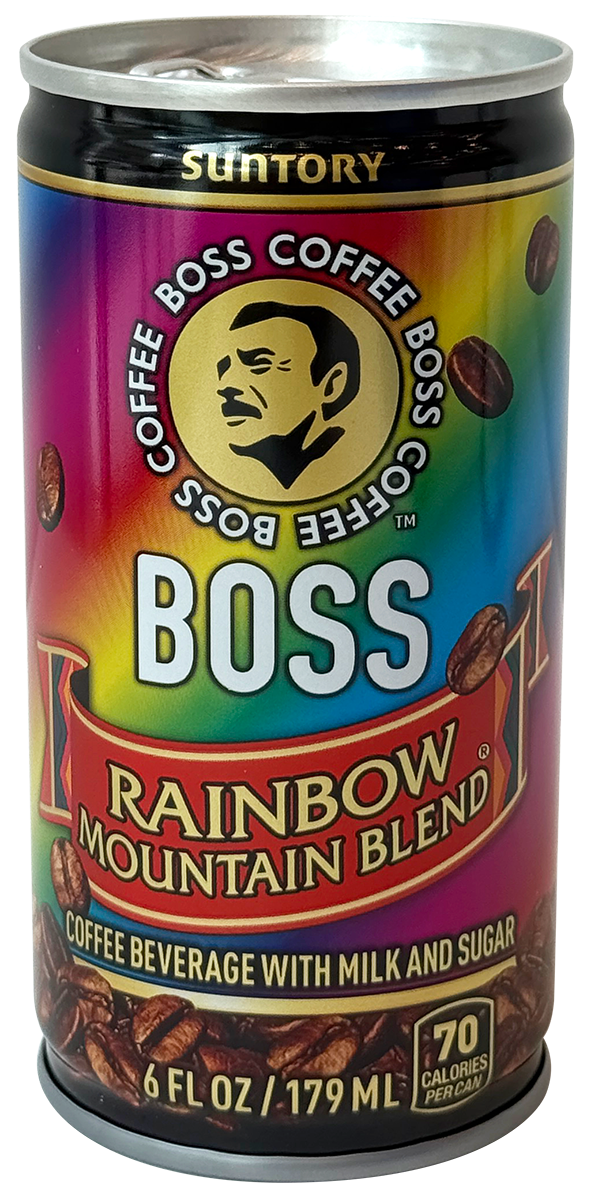 Suntory BOSS Coffee Rainbow Mountain Blend 6 oz