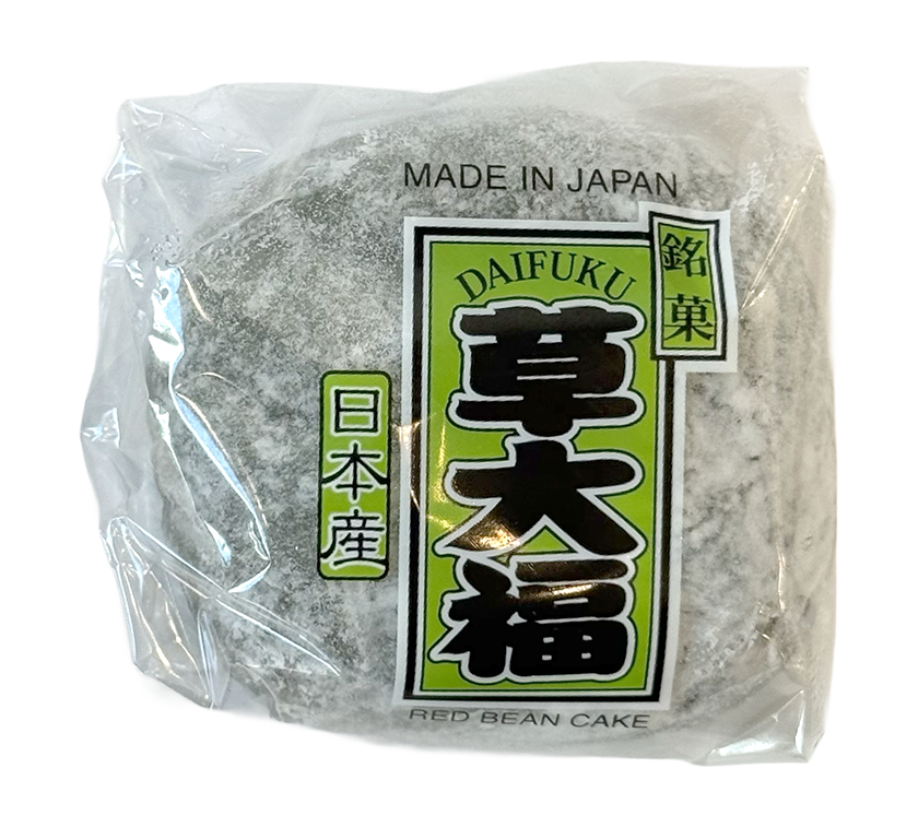 Daifuku Mochi Yomogi Red Bean Cake 3.88 oz