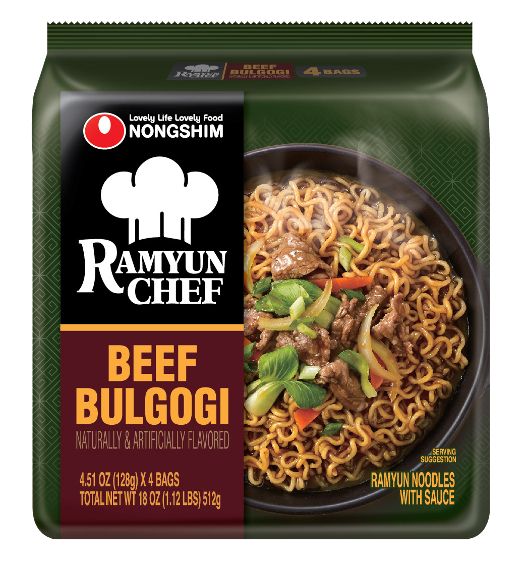 Nongshim Ramen Chef Beef Bulgogi 4 Pack
