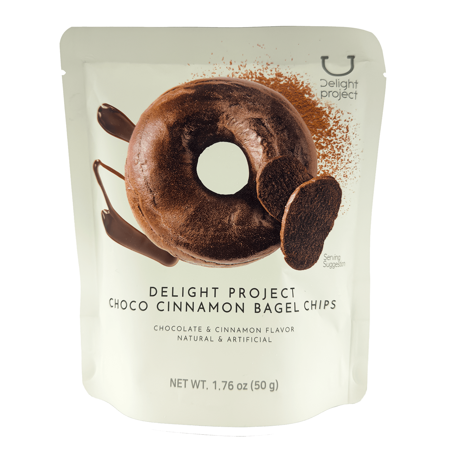 Delight Project Choco Cinnamon Bagel Chips 1.76 oz