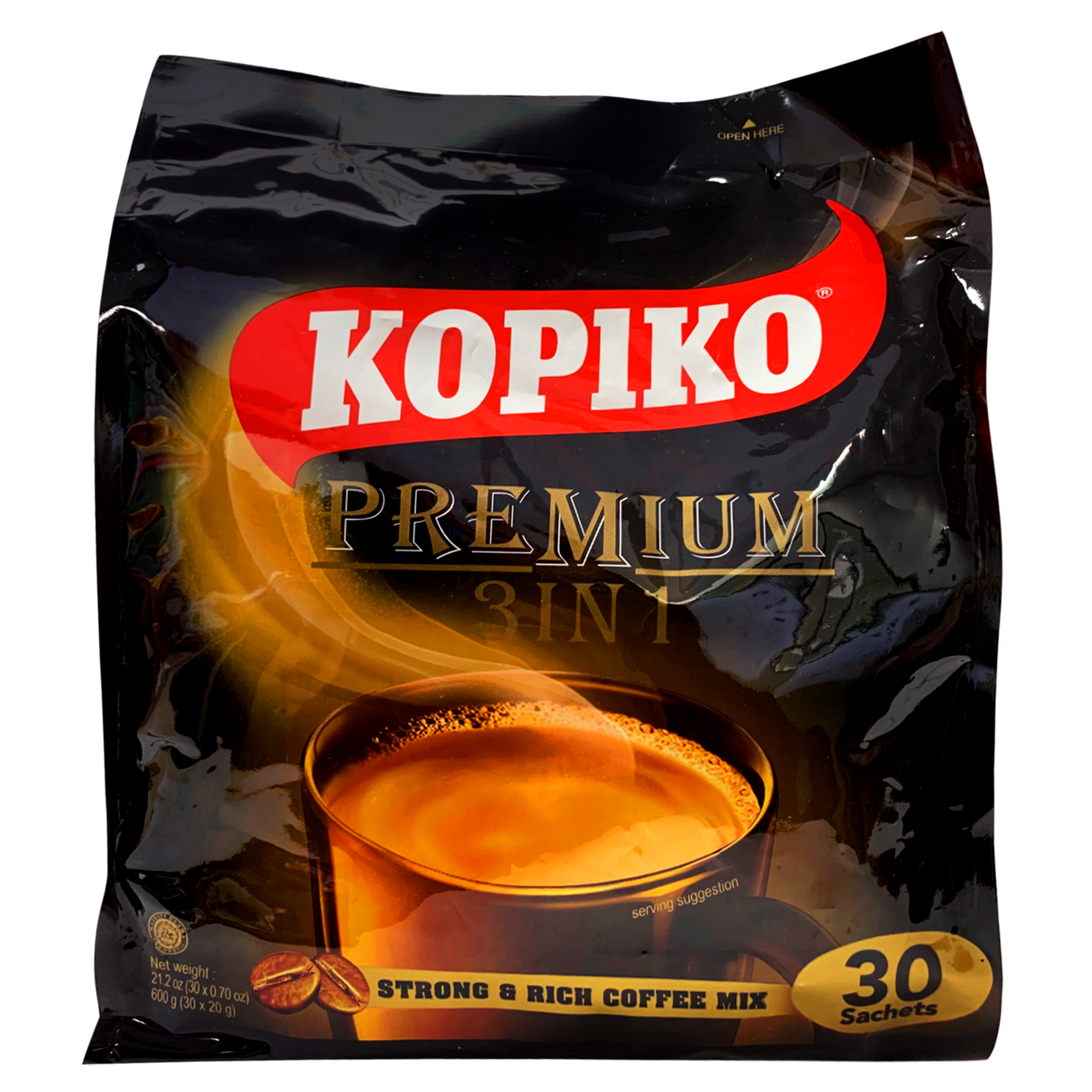 Kopiko Premium 3 in 1 Coffee 30 Sachets
