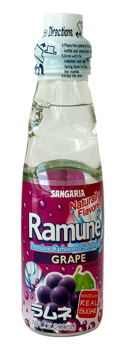 Sangaria Ramune Grape 200 mL