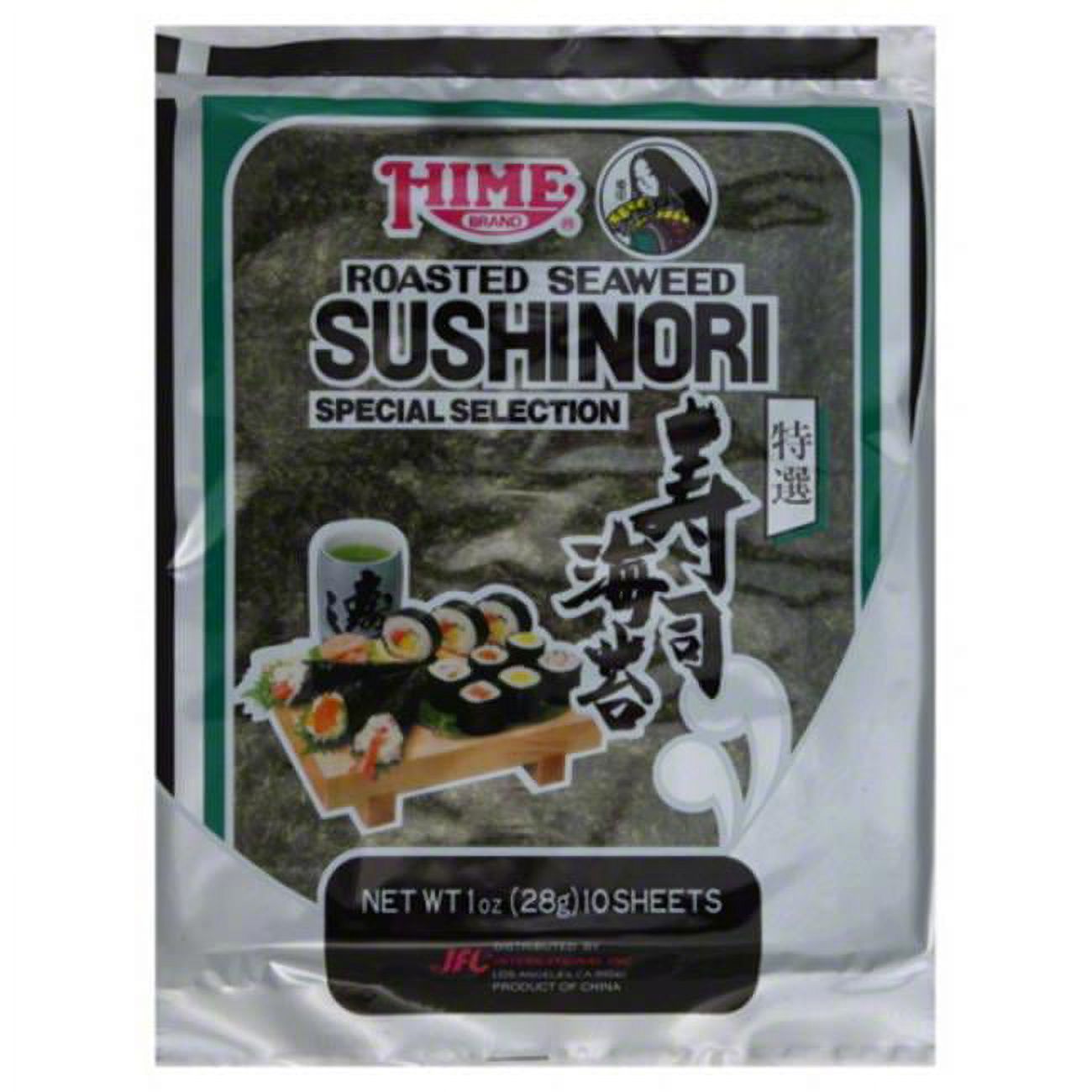 Hime Sushinori Roasted Seaweed 10 Sheets