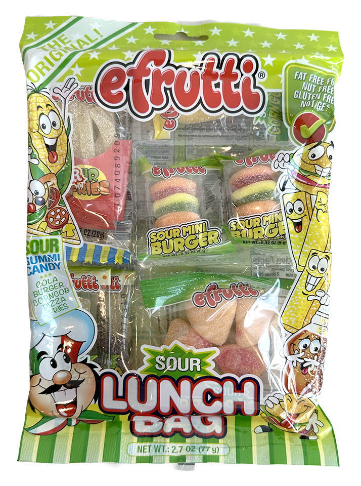 Efrutti Sour Lunch Bag 2.7 oz
