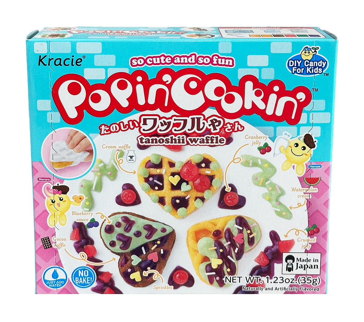 Kracie Popin Cookin Tanoshii Waffle 1.23 oz