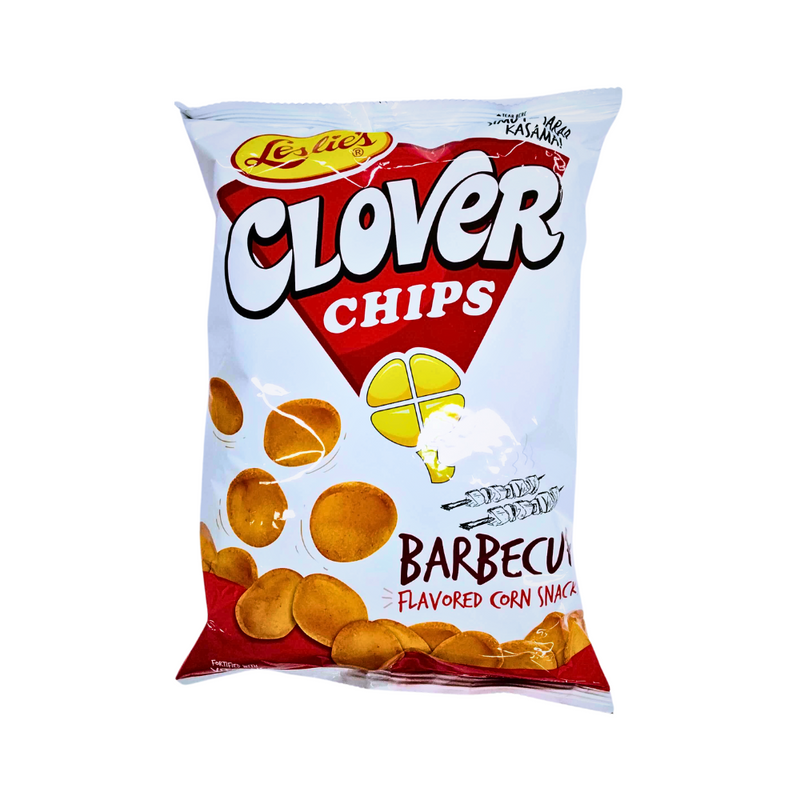Leslie's Clover Chips Barbecue Flavored Corn Snacks 5.1 oz